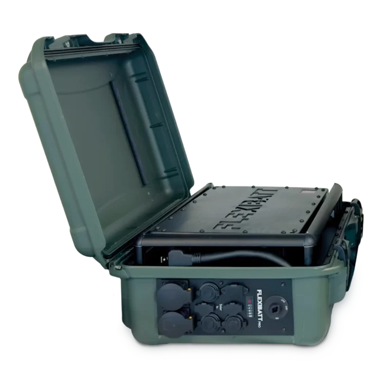 Flexibatt PRO MIL - Захищена модульна акумуляторна система живлення пристроїв змінного струму та на 24 В
