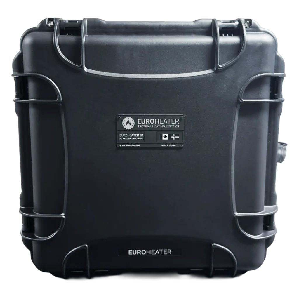 Високопродуктивний військовий обігрівач Euroheater 8D - ціна - пальне - огляд