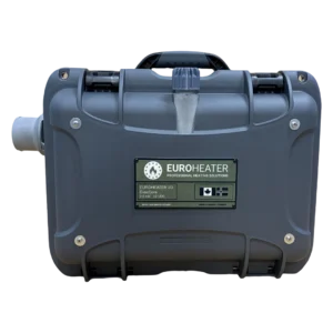 Мобільний захищений обігрівач Euroheater EvacCore - ціна - пальне - огляд