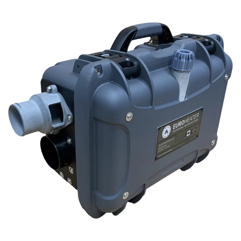 Мобільний захищений обігрівач Euroheater EvacCore - ціна - пальне - огляд